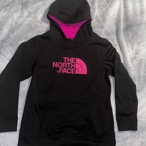 North face pull over hoodie.